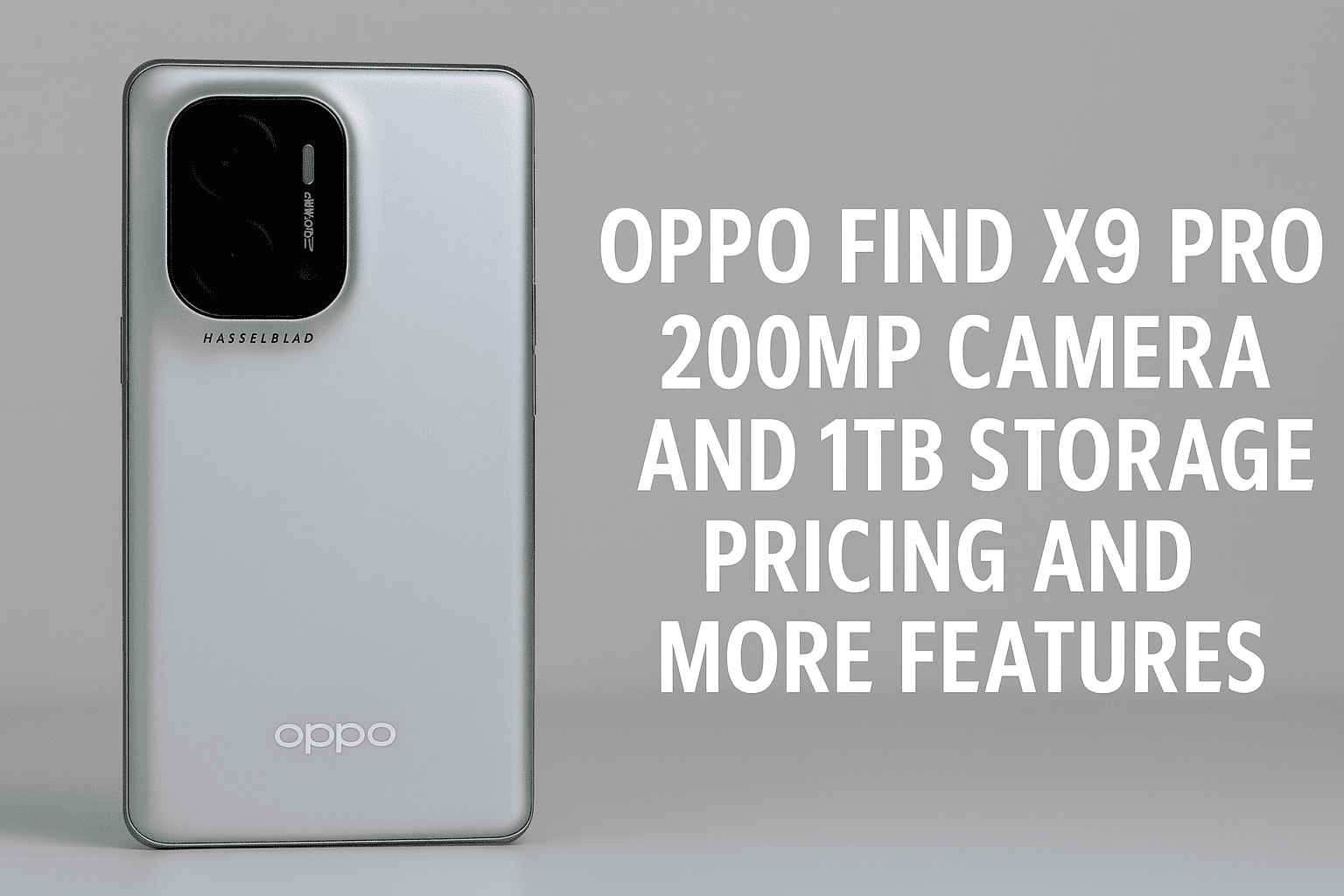 Oppo Find X9 Pro