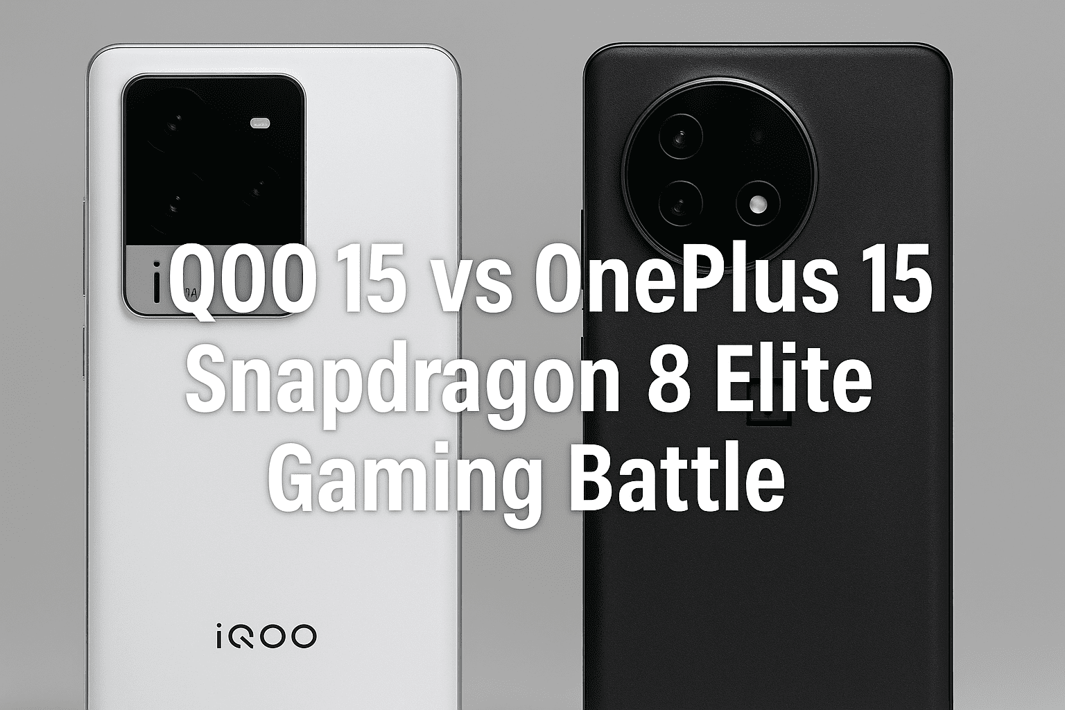 iQOO 15 vs OnePlus 15 - Featured Post
